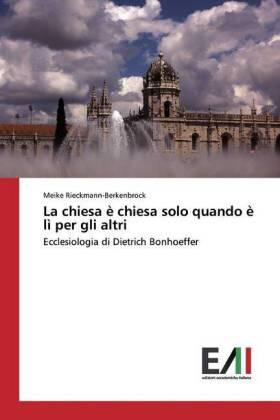 Rieckmann-Berkenbrock |  La chiesa è chiesa solo quando è lì per gli altri | Buch |  Sack Fachmedien