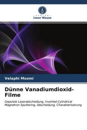 Msomi |  Dünne Vanadiumdioxid-Filme | Buch |  Sack Fachmedien