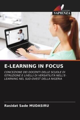 Mudasiru |  E-LEARNING IN FOCUS | Buch |  Sack Fachmedien