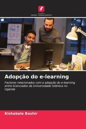 Bashir |  Adopção do e-learning | Buch |  Sack Fachmedien