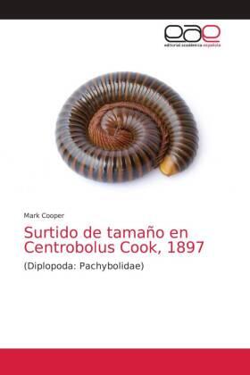 Cooper |  Surtido de tamaño en Centrobolus Cook, 1897 | Buch |  Sack Fachmedien