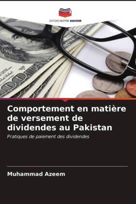 Azeem |  Comportement en matière de versement de dividendes au Pakistan | Buch |  Sack Fachmedien