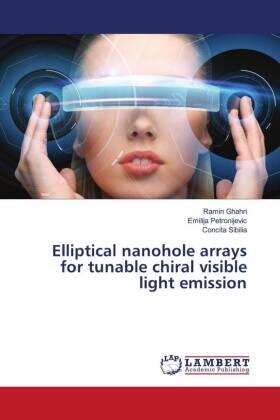 Ghahri / Petronijevic / Sibilia |  Elliptical nanohole arrays for tunable chiral visible light emission | Buch |  Sack Fachmedien