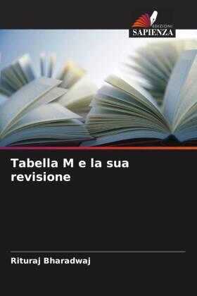 Bharadwaj |  Tabella M e la sua revisione | Buch |  Sack Fachmedien