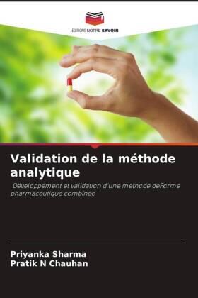 Sharma / Chauhan |  Validation de la méthode analytique | Buch |  Sack Fachmedien