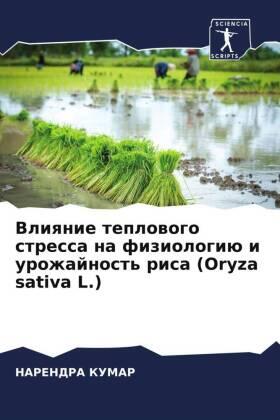 Kumar |  Vliqnie teplowogo stressa na fiziologiü i urozhajnost' risa (Oryza sativa L.) | Buch |  Sack Fachmedien