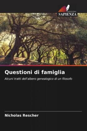 Rescher |  Questioni di famiglia | Buch |  Sack Fachmedien