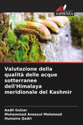 Gulzar / Mehmood / Qadri |  Valutazione della qualità delle acque sotterranee dell'Himalaya meridionale del Kashmir | Buch |  Sack Fachmedien