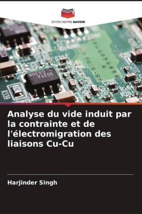 Singh |  Analyse du vide induit par la contrainte et de l'électromigration des liaisons Cu-Cu | Buch |  Sack Fachmedien