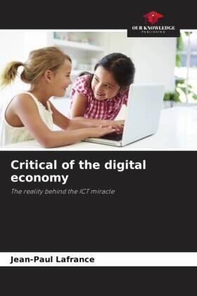 Lafrance |  Critical of the digital economy | Buch |  Sack Fachmedien