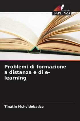 Mshvidobadze |  Problemi di formazione a distanza e di e-learning | Buch |  Sack Fachmedien