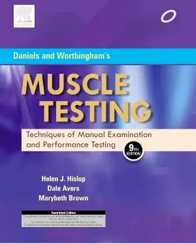 Hislop / Avers / Brown |  Daniels and Worthingham's Muscle Testing : Techniques of Manual Examination, 9e | Buch |  Sack Fachmedien