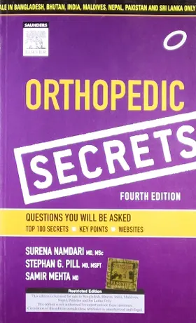 Namdari / Pill / Mehta |  Orthopedic Secrets | Buch |  Sack Fachmedien