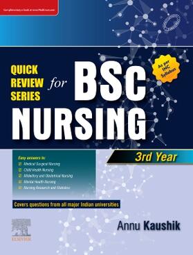 Kaushik |  Quick Review Series B.SC Nursing III Year | Buch |  Sack Fachmedien