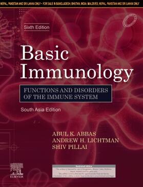 Abbas / Lichtman / Pillai |  Basic Immunology: Functions and Disorders of the Immune System, 6e: SAE | Buch |  Sack Fachmedien