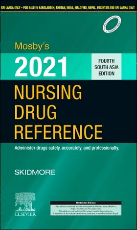 Kaushik |  Mosby's 2021 Nursing Drug Reference: Fourth South Asia Edition | Buch |  Sack Fachmedien