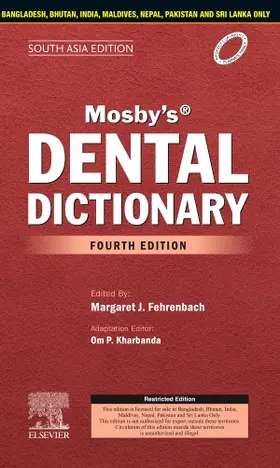 Kharbanda |  Mosby's Dental Dictionary, 4th edition-South Asia Edition | Buch |  Sack Fachmedien