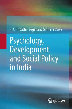 Sinha / Tripathi |  Psychology, Development and Social Policy in India | Buch |  Sack Fachmedien