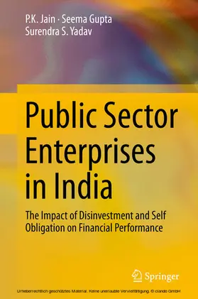 Jain / Gupta / Yadav | Public Sector Enterprises in India | E-Book | sack.de