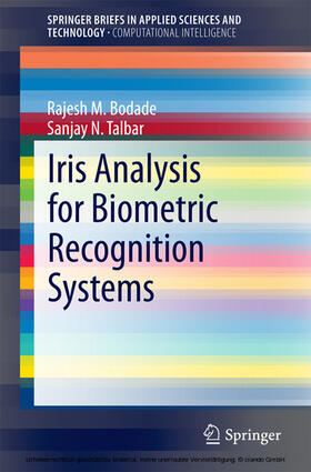 Bodade / Talbar |  Iris Analysis for Biometric Recognition Systems | eBook | Sack Fachmedien