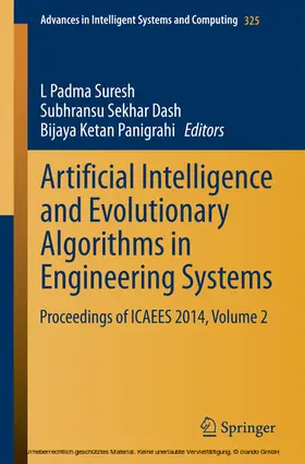 Suresh / Dash / Panigrahi |  Artificial Intelligence and Evolutionary Algorithms in Engineering Systems | eBook | Sack Fachmedien