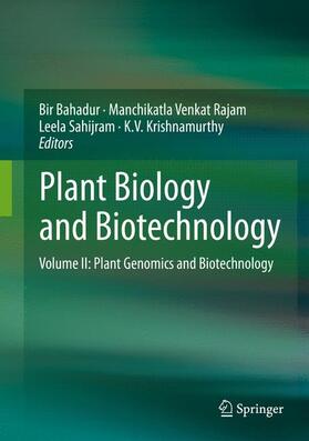 Bahadur / Krishnamurthy / Venkat Rajam |  Plant Biology and Biotechnology | Buch |  Sack Fachmedien