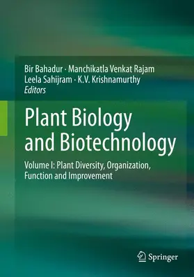 Bahadur / Venkat Rajam / Sahijram |  Plant Biology and Biotechnology, Volume 1 | Buch |  Sack Fachmedien