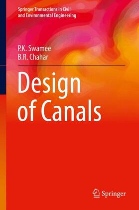 Chahar / Swamee |  Design of Canals | Buch |  Sack Fachmedien