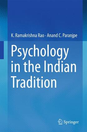 Paranjpe / Rao |  Psychology in the Indian Tradition | Buch |  Sack Fachmedien