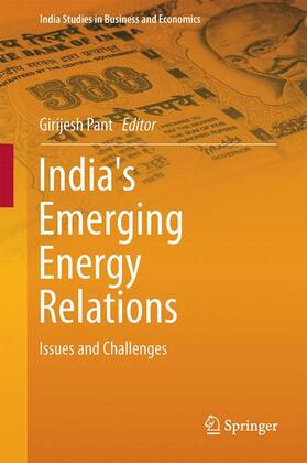 Pant |  India's Emerging Energy Relations | Buch |  Sack Fachmedien