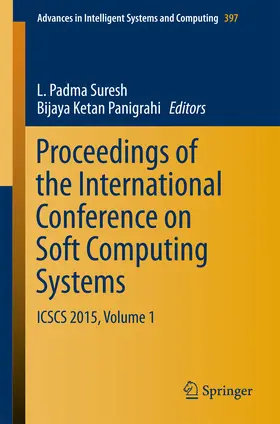 Suresh / Panigrahi |  Proceedings of the International Conference on Soft Computing Systems | eBook | Sack Fachmedien