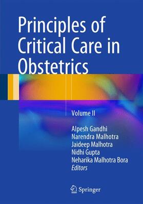 Gandhi / Malhotra / Gupta |  Principles of Critical Care in Obstetrics | Buch |  Sack Fachmedien