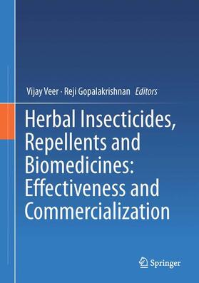 Gopalakrishnan |  Herbal Insecticides, Repellents and Biomedicines: Effectiveness and Commercialization | Buch |  Sack Fachmedien