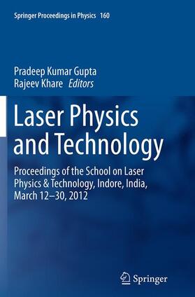 Khare / Gupta |  Laser Physics and Technology | Buch |  Sack Fachmedien