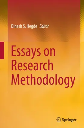 Hegde |  Essays on Research Methodology | Buch |  Sack Fachmedien