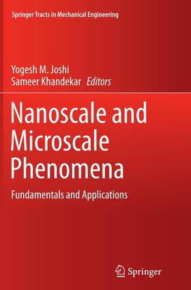 Khandekar / Joshi | Nanoscale and Microscale Phenomena | Buch | 978-81-322-3536-1 | sack.de