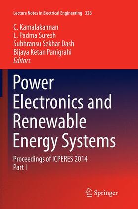 Kamalakannan / Panigrahi / Suresh |  Power Electronics and Renewable Energy Systems | Buch |  Sack Fachmedien