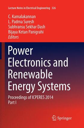 Kamalakannan / Panigrahi / Suresh | Power Electronics and Renewable Energy Systems | Buch | 978-81-322-3554-5 | sack.de