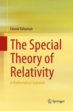 Rahaman |  The Special Theory of Relativity | Buch |  Sack Fachmedien