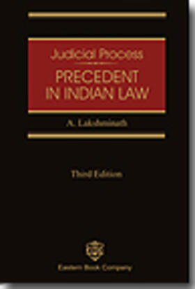 Lakshminath |  Judicial Process Precedent in Indian Law | Buch |  Sack Fachmedien