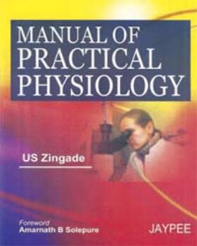 Zingade |  Manual of Practical Physiology | Buch |  Sack Fachmedien