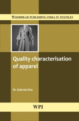 Das |  Quality Characterisation of Apparel | Buch |  Sack Fachmedien