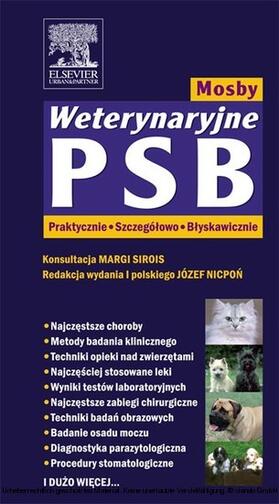 Sirois |  Weterynaryjne PSB Mosby. PRAKTYCZNIE SZCZEGÓLOWO BLYSKAWICZNIE | eBook | Sack Fachmedien