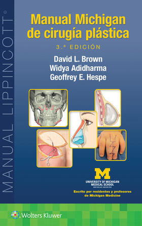 Brown / Adidharma / Hespe | Manual Michigan de cirugía plástica | Buch | 978-84-10022-01-0 | sack.de