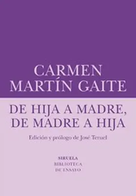 Martín Gaite |  De hija a madre, de madre a hija | eBook | Sack Fachmedien