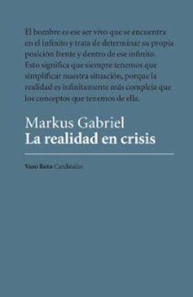 Gabriel |  La realidad en crisis | eBook | Sack Fachmedien