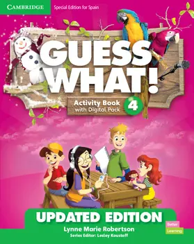 Robertson | Guess What! Level 4 Activity Book with Digital Pack and Home Booklet Special Edition for Spain Updated | Medienkombination | 978-84-1322-122-9 | sack.de