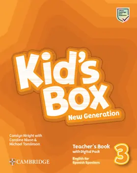 Wright |  Kid's Box New Generation Level 3 Teacher's Book with Digital Pack English for Spanish Speakers | Buch |  Sack Fachmedien