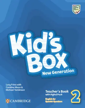 Frino | Kid's Box New Generation Level 2 Teacher's Book with Digital Pack English for Spanish Speakers | Medienkombination | 978-84-1322-512-8 | sack.de