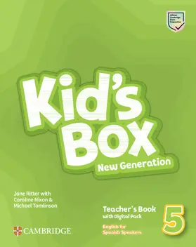 Tomlinson / Ritter / Nixon |  Kid's box new generation English for Spanish speakers, level 5 | Buch |  Sack Fachmedien